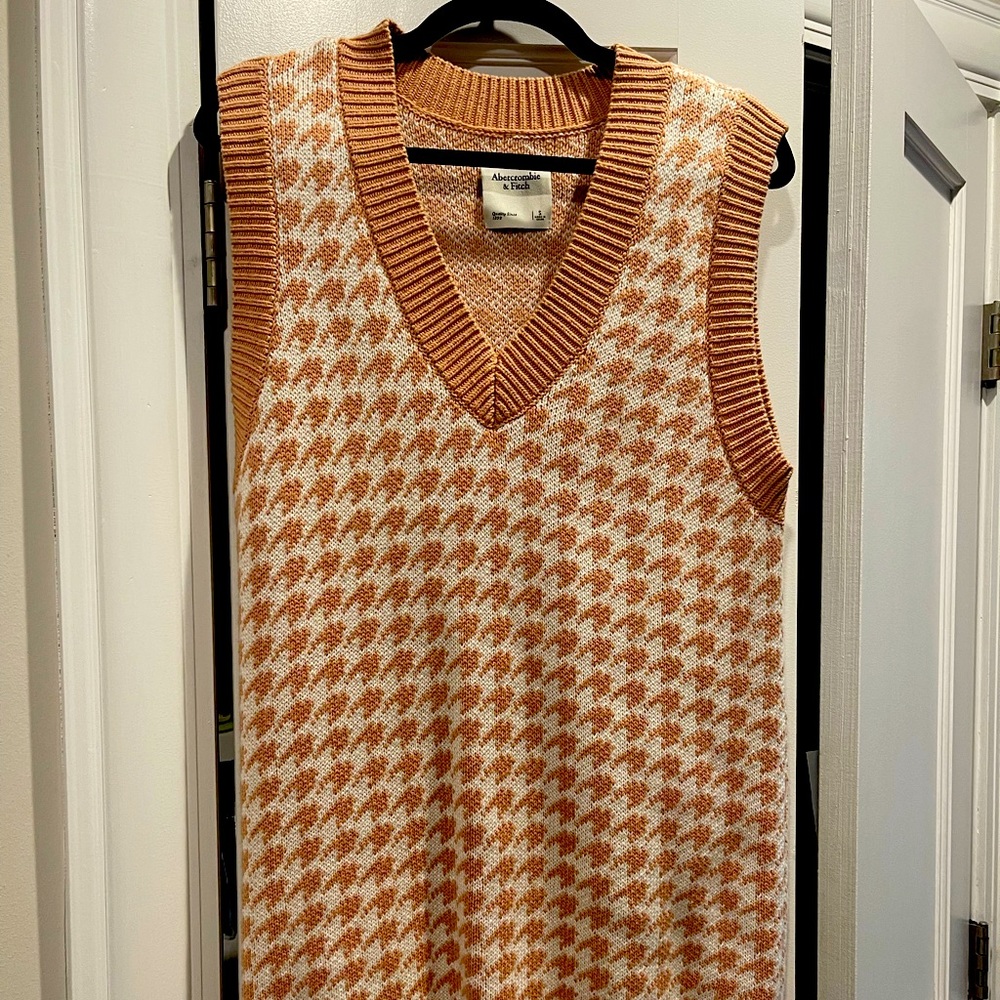 Abercrombie sweater vest dress